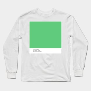 pantone 14-0156 TCX Summer Green Long Sleeve T-Shirt